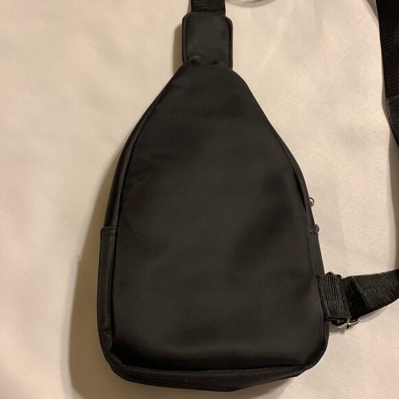Westend black sling bag with adjustable strap 48” unisex & crossposted - Picture 2 of 8